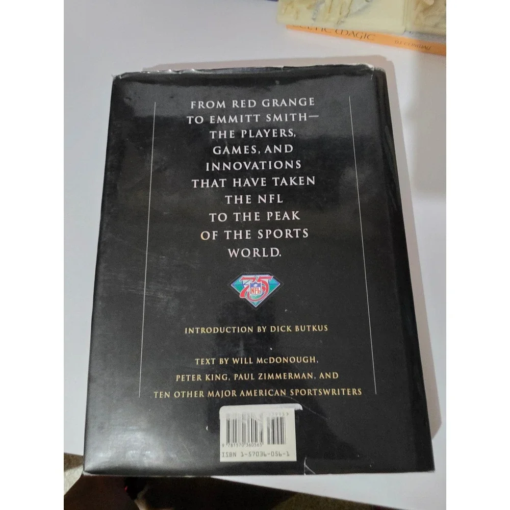 NFL 75 Seasons The Complete Story of the National Football League 1920-1995 Book